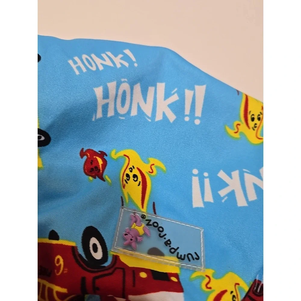 Kangacare Cloth Diaper Covers: Newborn (Quantity 2) Firetruck Red Blue NEW